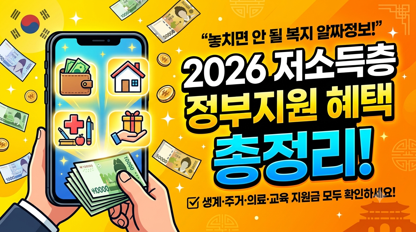 저소득층 정부지원금 썸네일